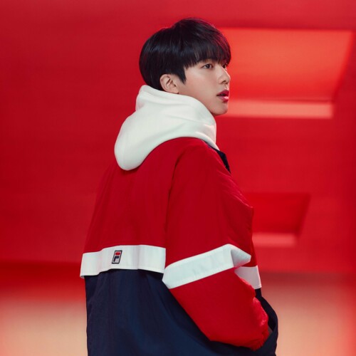Jin BTS Fila Fall Collection 2020 Jin BTS Fila