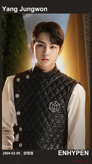 Enhypen Jungwoon Profile Card Enhypen Jungwoon Profile Card