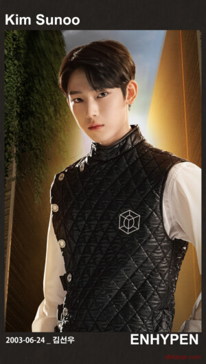 Enhypen Sunoo Profile Card Enhypen Sunoo Profile Card