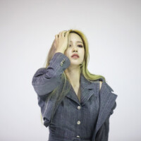 Mina Twice Eyes Wide Open Jacket Shooting Mina Twice Eyes Wide Open Jacket Shooting