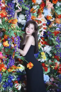 Sana Twice Eyes Wide Open Jacket Shooting Sana Twice Eyes Wide Open Jacket Shooting