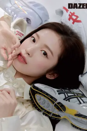Oh My Girl Arin for Asics in Dazed Korea March 2021 Oh My Girl Arin Asics Dazed