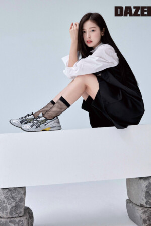 Oh My Girl Arin for Asics in Dazed Korea March 2021 Oh My Girl Arin Asics Dazed