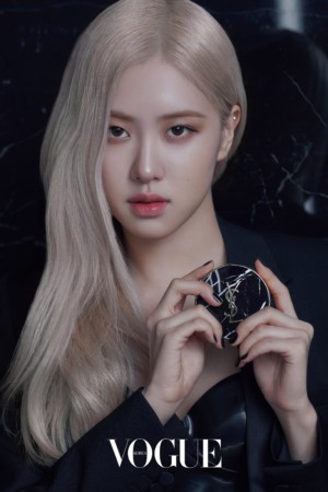 Blackpink Rose Vogue Korea x YSL Beauty January 2021