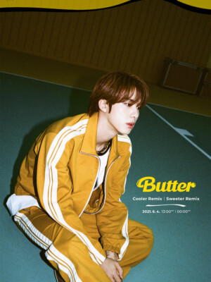 BTS Butter Cooler Sweeter Remix Teaser Jin BTS Butter Cooler Sweeter Remix Teaser Jin