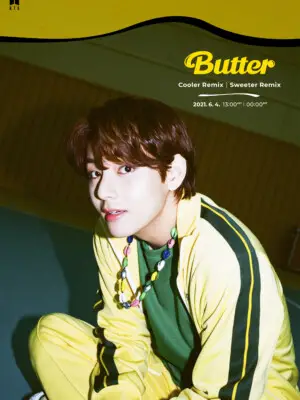 BTS Butter Cooler Sweeter Remix Teaser V BTS Butter Cooler Sweeter Remix Teaser V