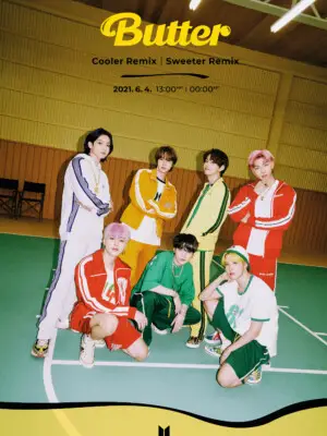 BTS Butter Cooler Sweeter Remix Teaser Group BTS Butter Cooler Sweeter Remix Teaser Group