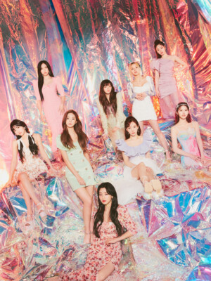 TWICE Taste of Love Concept In Love ver. Group TWICE Taste of Love Concept In Love ver. Group