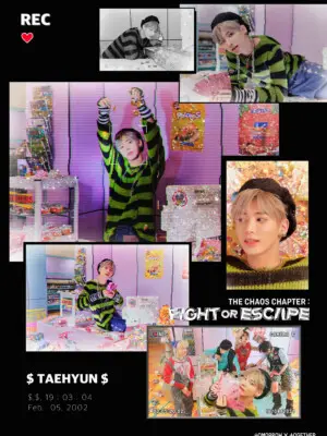 TXT Taehyun The Chaos Chapter: Fight or Escape Concept - Teaser Escape ver. TXT Taehyun Teaser Escape ver.