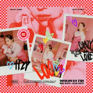 ITZY Ryujin Crazy in Love Teaser Photobook ITZY Ryujin Crazy in Love Teaser Photobook
