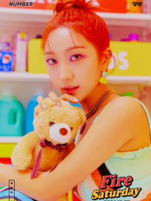 Minji SECRET NUMBER Fire Saturday Teaser Minji SECRET NUMBER Fire Saturday Teaser