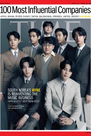 BTS Time April 2022 Cover BTS Time April 2022 Cover