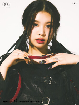 Purple Kiss Swan memeM Teaser Purple Kiss Swan memeM Teaser