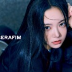 LE SSERAFIM Hong Eunchae Fearless Teaser Back Petrol LE SSERAFIM Hong Eunchae Fearless Teaser