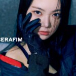 LE SSERAFIM Hong Eunchae Fearless Teaser Back Petrol LE SSERAFIM Hong Eunchae Fearless Teaser