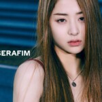 LE SSERAFIM Huh Yunjin Fearless Teaser Black Petrol LE SSERAFIM Huh Yunjin Fearless Teaser
