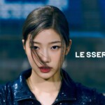 LE SSERAFIM Kazuha Fearless Teaser Black Petrol LE SSERAFIM Kazuha Fearless Teaser