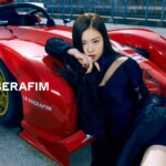 LE SSERAFIM Kim Garam Fearless Teaser Black Petrol LE SSERAFIM Kim Garam Fearless Teaser