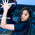 LE SSERAFIM Kim Garam Fearless Teaser Black Petrol LE SSERAFIM Kim Garam Fearless Teaser