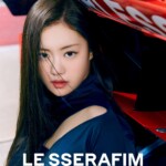 LE SSERAFIM Kim Garam Fearless Teaser Black Petrol LE SSERAFIM Kim Garam Fearless Teaser