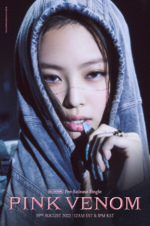BLACKPINK Jennie Pink Venom Teaser Poster 2 BLACKPINK Jennie Pink Venom Teaser Poster 2