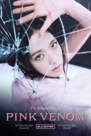 BLACKPINK Jisoo Pink Venom Teaser Poster BLACKPINK Jisoo Pink Venom Teaser Poster