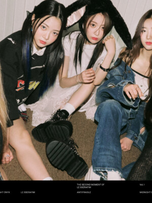 LE SSERAFIM Antifragile Teaser - Midnight Onyx LE SSERAFIM Antifragile Teaser - Midnight Onyx