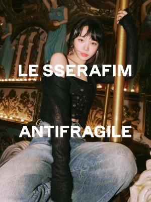 Chaewon LE SSERAFIM Antifragile Teaser - Midnight Onyx