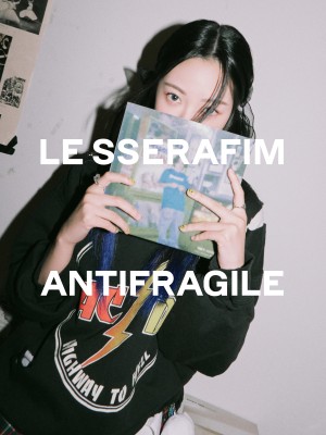 Eunchae LE SSERAFIM Antifragile Teaser - Midnight Onyx