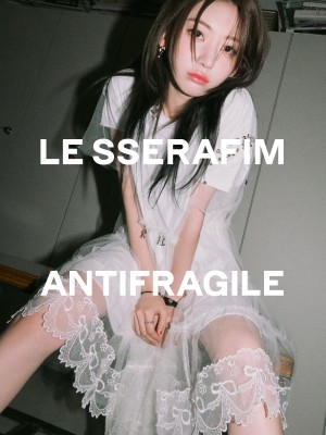 Sakura LE SSERAFIM Antifragile Teaser - Midnight Onyx