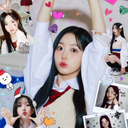 Haewon NMIXX Funky Glitter Christmas Teaser 1 Haewon NMIXX Funky Glitter Christmas Teaser 1