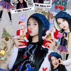 Jiwoo NMIXX Funky Glitter Christmas Teaser 1 Jiwoo NMIXX Funky Glitter Christmas Teaser 1