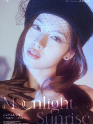 TWICE Sana Moonlight Sunrise Teaser TWICE Sana Moonlight Sunrise Teaser
