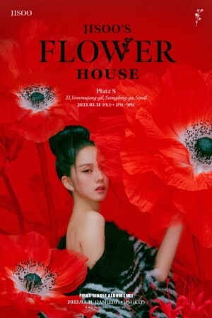 BLACKPINK Jisoo Me - Flower Jisoo's Flower House Poster BLACKPINK Jisoo Me - Flower Jisoo's Flower House Poster