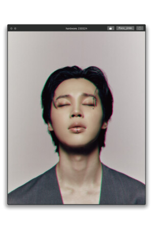 BTS Jimin Face Teaser (Hardware ver.) BTS Jimin Face Teaser (Hardware ver.)