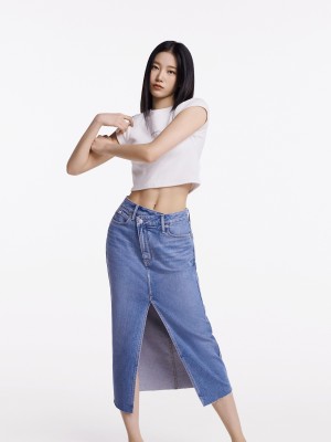 LE SSERAFIM Kazuha Calvin Klein Jeans Spring 2023 UHD