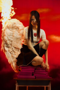 Yunjin LE SSERAFIM UNFORGIVEN Teaser Concept Bloody Rose ver. Yunjin LE SSERAFIM