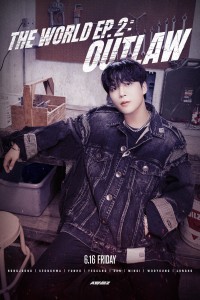 ATEEZ Jongho THE WORLD EP.2 OUTLAW Teaser - Character Poster