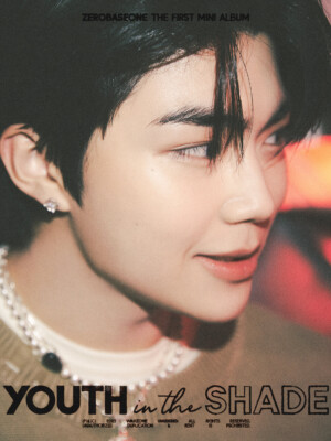 ZEROBASEONE Park Gunwook Youth in the Shade Teaser/Concept Youth Version ZEROBASEONE Park Gunwook
