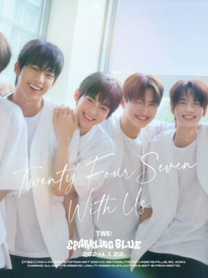 TWS Sparkling Blue Teaser - Sparkling ver. Group