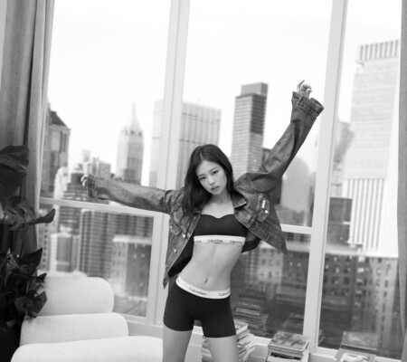 BLACKPINK Jennie Calvin Klein Spring 2024 BLACKPINK Jennie Calvin Klein Spring 2024